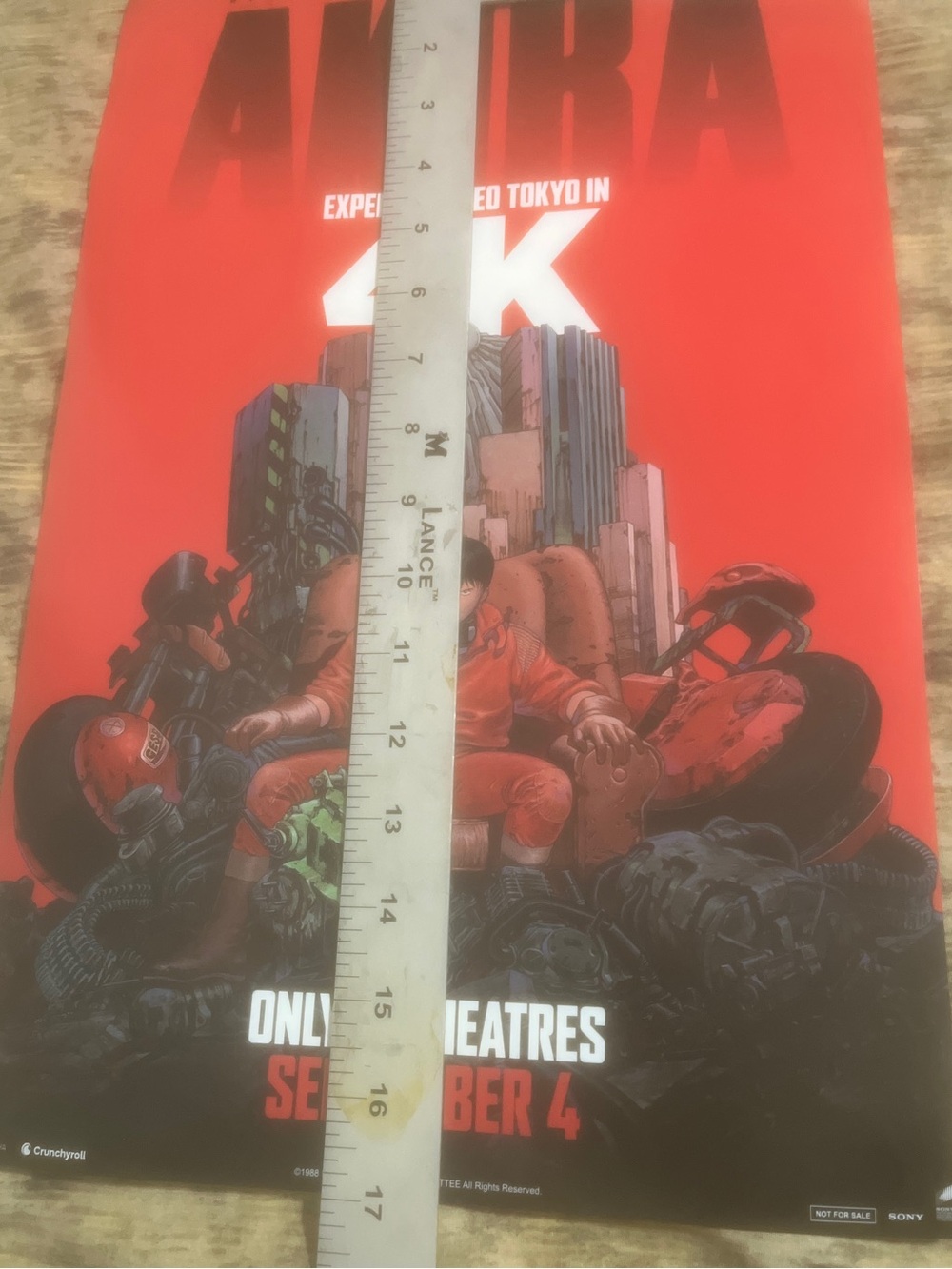 Akira The Anime Movie Poster 2026 Wow Omg - Picture 9 of 9